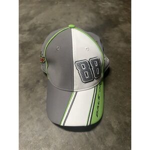 NWT Sample Dale Earnhardt Racing Hat Grey Green Fitted OS Mountain Dew 88